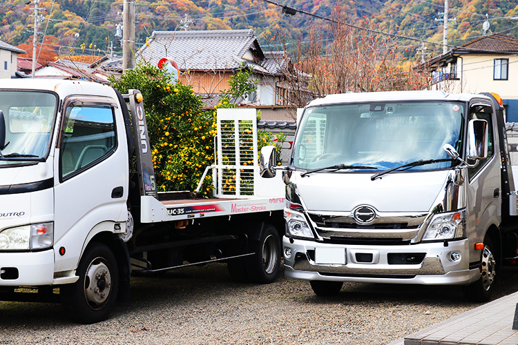 軽自動車から大型車まで対応